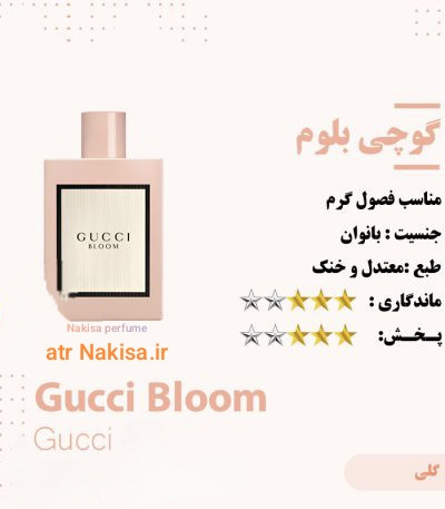 عطر زنانه پرفیوم گوچی بلوم (10میل) فرانسه گرید Hi