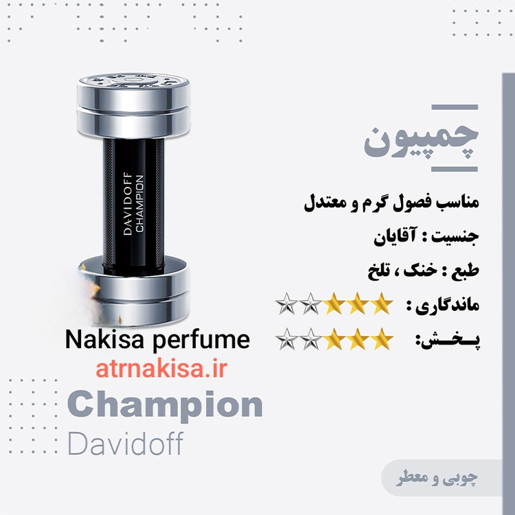 عطر چمپیون مردانه (10میل) فرانسه گرید Hi